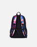 Kids Backpack Black Butterfly Print - H20ZSD_010