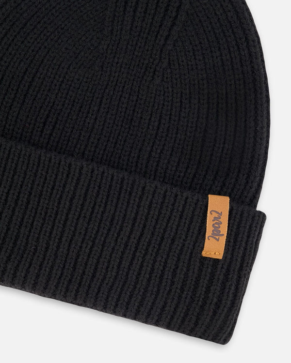 Mid-Season Knit Hat Black - H20ZW01_999