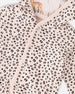 Muslin And Organic Cotton Jersey Reversible Hooded Jacket Peach Deer/Leopard Print - H30A30_3H057