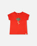 Organic Cotton Jersey T-Shirt Red - H30H70_07620