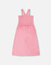 Crinkle Jersey Jumpsuit With Smocking Pink - H30I40_06240