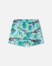 Boardshorts Blue Skeleton Print - H30OB07_3H166