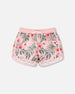 Swim Shorts Pink Hibiscus Print - H30OG33_3H152