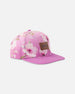 Cap Purple Flower Print - H30VGC_3H143