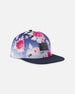 Cap Blue Rose Print - H30VGC_3H144