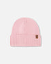 Knit Hat Pale Pink - H30WT24_06003
