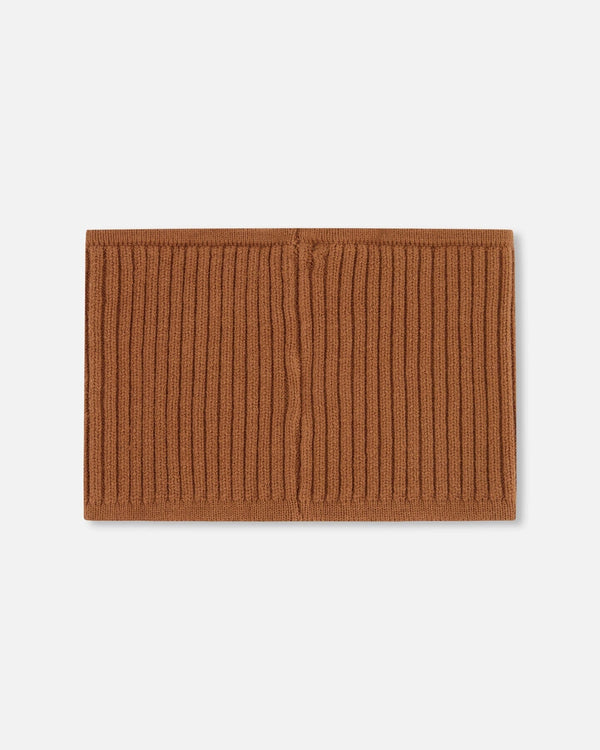 Knit Neckwarmer Brown - H30WT27_01730
