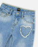 Wide Leg Light Blue Denim Jeans - H30YG20_01250