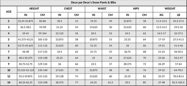 Solid Play Snow Pants Black Snowsuits Deux par Deux