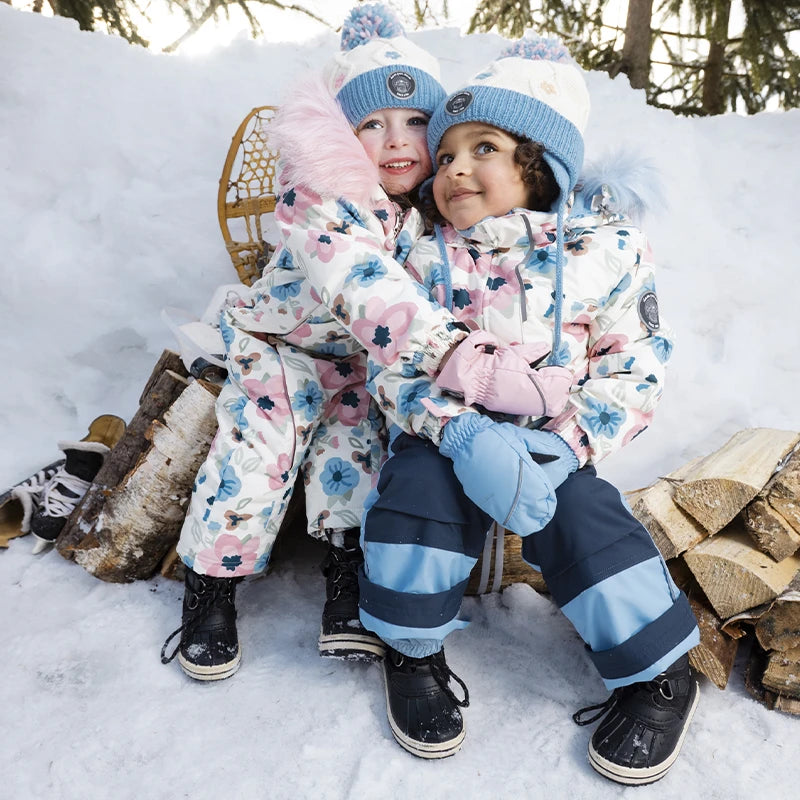 Baby Girl Snowsuits from 3 to 36 months