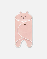 Baby Cocoon Pink Blanket For Car Seat and Stroller