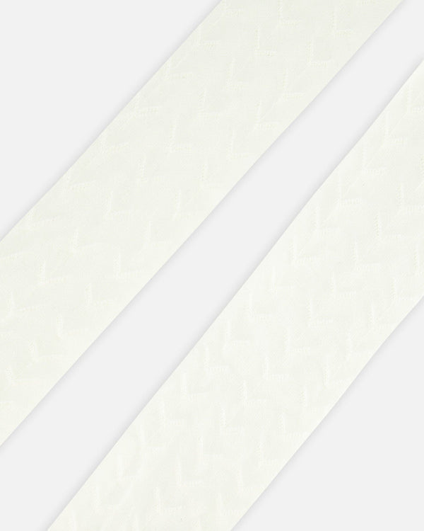 Tonal Jacquard Tights Off White - G20OT1_101