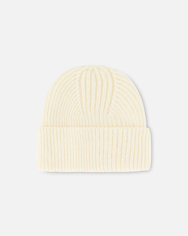 Mid-Season Knit Hat Off White Outdoor Accessories Deux par Deux 