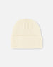 Mid-Season Knit Hat Off White Outdoor Accessories Deux par Deux 