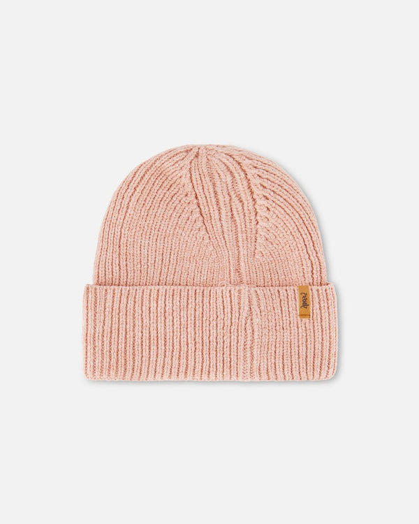 Mid-Season Knit Hat Dusty Pink Outdoor Accessories Deux par Deux 