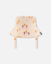 Printed Muslin Bucket Hat Peach With Pears - G30AH_070