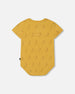 Organic Cotton Onesie Printed Yellow Bananas - G30C70_072