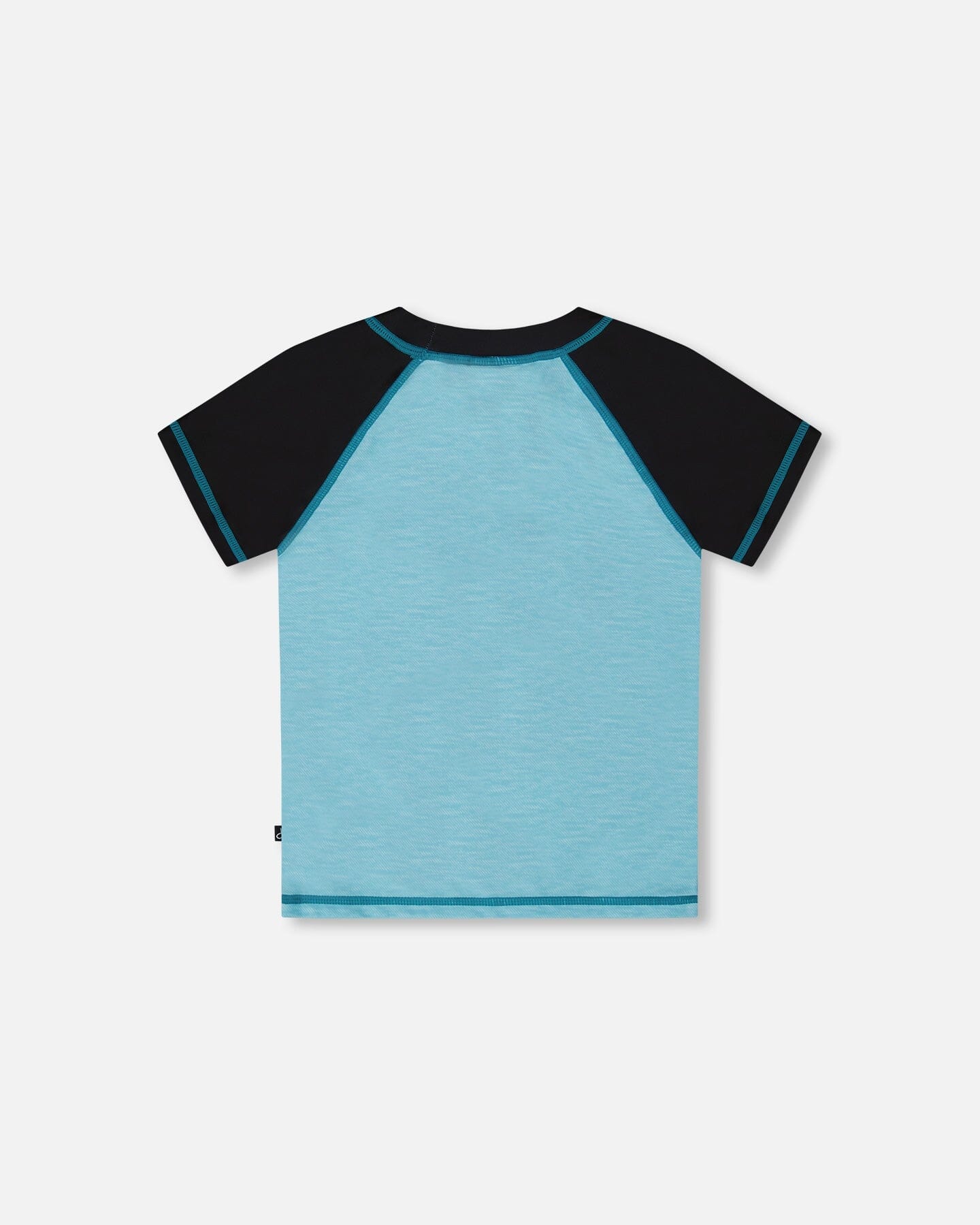Short Sleeve Rashguard Light Blue And Black - G30NB10_999