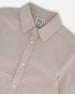 Long Sleeve Button Down Shirt Light Taupe - G30R15_147