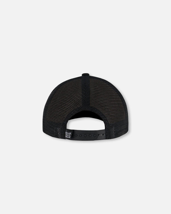 Printed Cap Green Jungle On Black - G30VBC_040