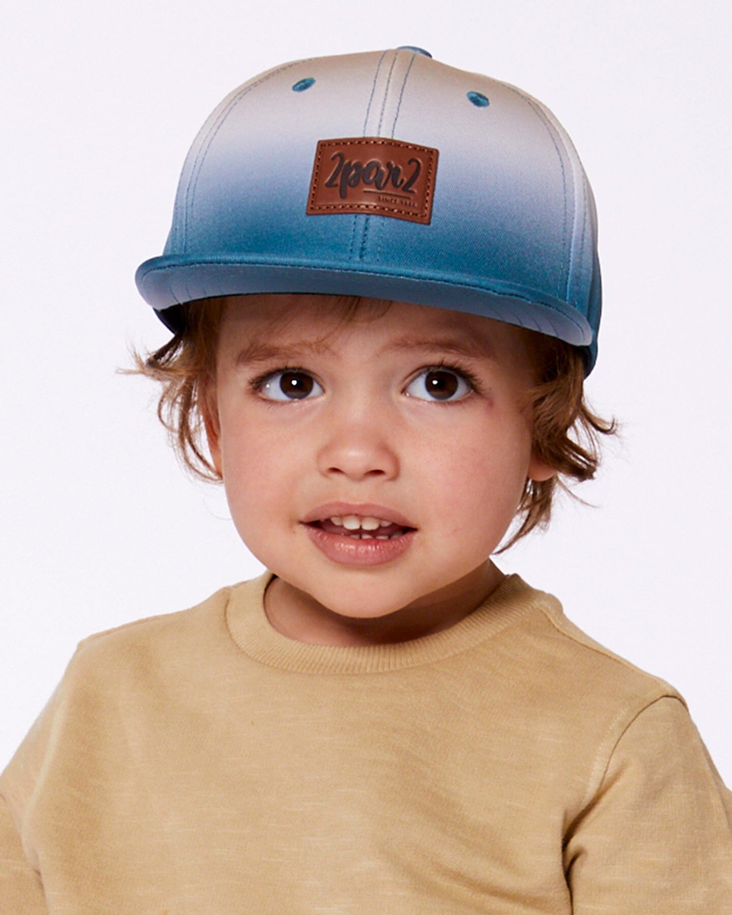 Printed Cap Bluish Gray And Beige - G30VBC_082