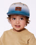 Printed Cap Bluish Gray And Beige - G30VBC_082