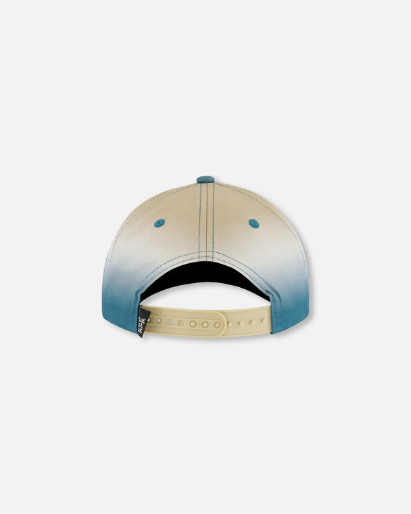 Printed Cap Bluish Gray And Beige - G30VBC_082