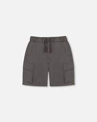 Parachute Cargo Pocket Shorts Dark Gray - G30YB26_901