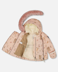 Two-Piece Baby Snug Snowsuit Dusty Pink - H10A501_643