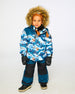 Two-Piece Discover Snowsuit Dark Teal Snowsuits Deux par Deux 