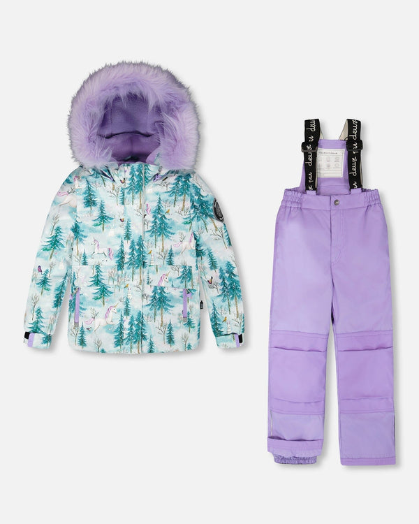 Two-Piece Discover Snowsuit Lavender - H10DG25_513