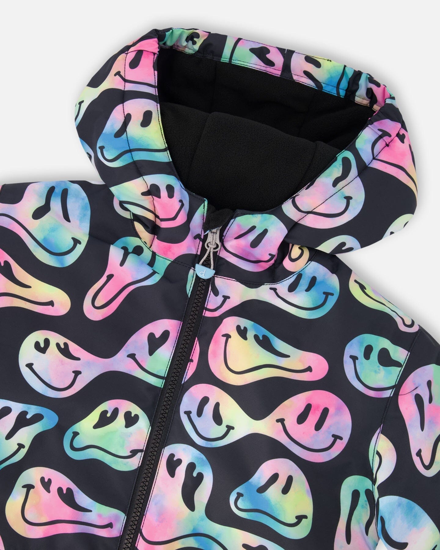 Two-Piece Chill Outerwear Set With Light Insulation Rainbow Gradient - H10MG10_019