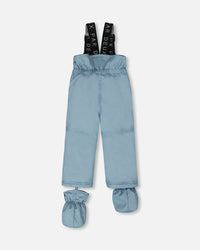 Two-Piece Baby Play Snowsuit Blue Gray - H10PBB85_432