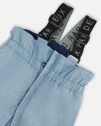 Two-Piece Baby Play Snowsuit Blue Gray - H10PBB85_432