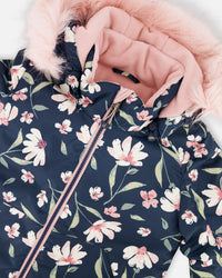 Two-Piece Play Snowsuit Flower Print - H10PG83_637