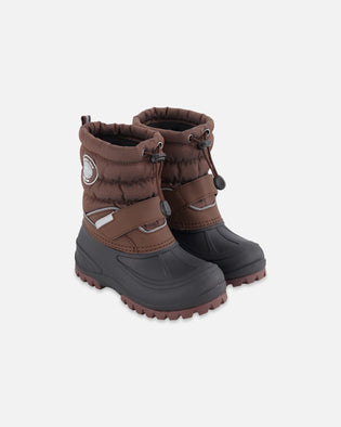 Winter Boots Taupe Winter Boots Deux par Deux 