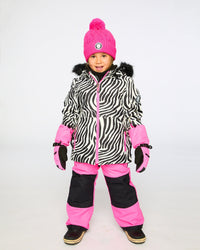Winter Mittens Teknik Fuchsia Winter Accessories Deux par Deux 