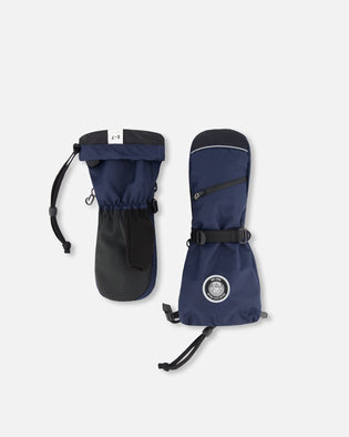 Winter Mittens Teknik Navy Blue - H10XM203_479