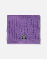 Lined Winter Neckwarmer Lavender