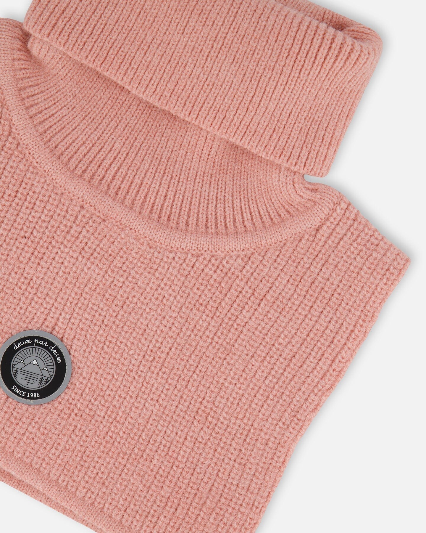 Turtleneck Neckwarmer Dusty Pink - H10XT3_643