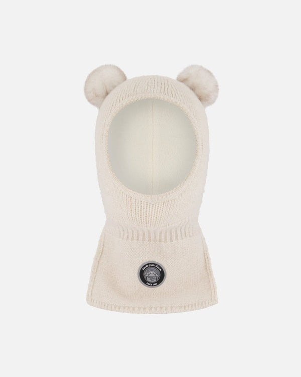 Knit Balaclava Off-White - H10XT4_165