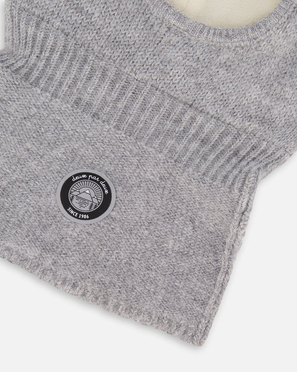 Knit Balaclava Heather Gray - H10XT4_194