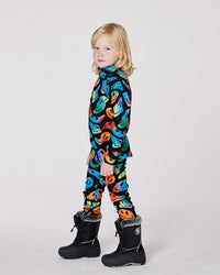 Two-Piece Thermal Underwear Set Smiley Face Boy - H10Y600_033
