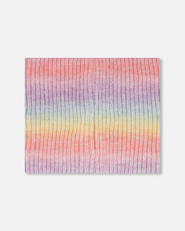 Lined Knit Neckwarmer Multicolor - H10Z23_000