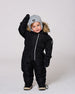 Lined Baby Knit Hat With Ears And Strings Heather Gray - H10ZA07_194