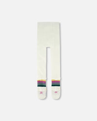 Striped Footed Knit Tights Off-White - H20FT_101