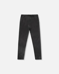 Shiny Stretch Jersey Leggings Black - H20H61_999