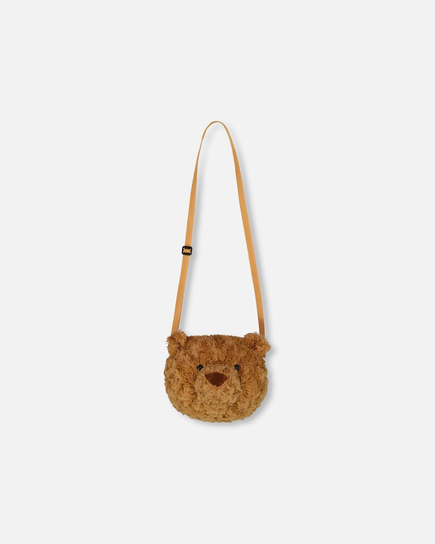 Plush Teddy Bag Caramel Brown - H20LA_173