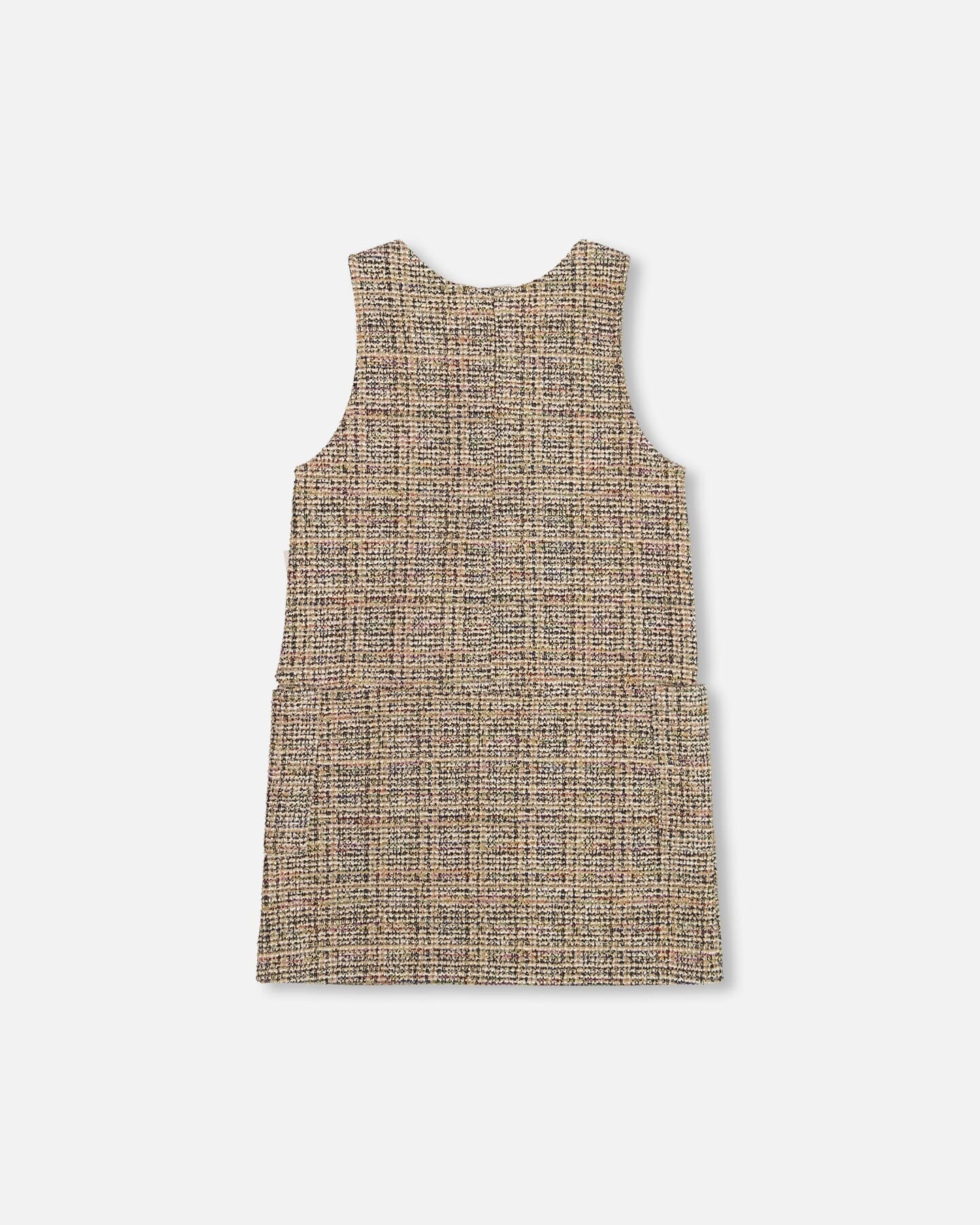 Tweed Jumper Beige And Black - H20LG40_000