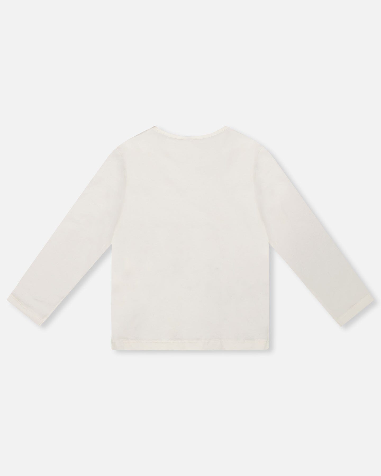 Organic Jersey T-Shirt Off-White With Teddy Bears - H20LG70_101